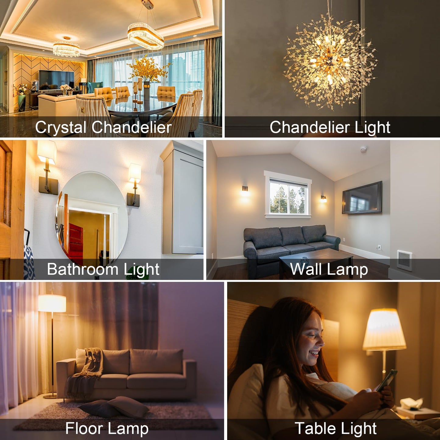 Dumiloo G9 Led Bulb 6W 60W Halogen Equivalent 2700K Warm White High Brightness 600Lm  Ac120V T4 G9 Bulbs With Long Lifespan For Chandeliers Home Lighting G9 Bi-Pin Ceramic Base Non-Dimmable 6 Pack