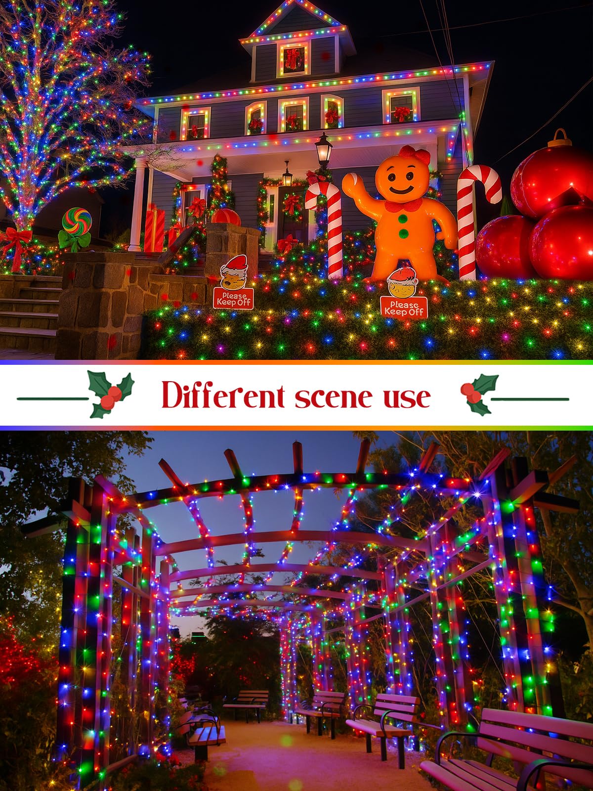 2025 New Christmas Cluster Lights 800Led With Flowing Twinkling  Fire er Fairy Lights With 15 Modes & Timer  Waterproof Christmas String Lights For Indoor Outdoor Xmas Tree Party Garden Multicolor
