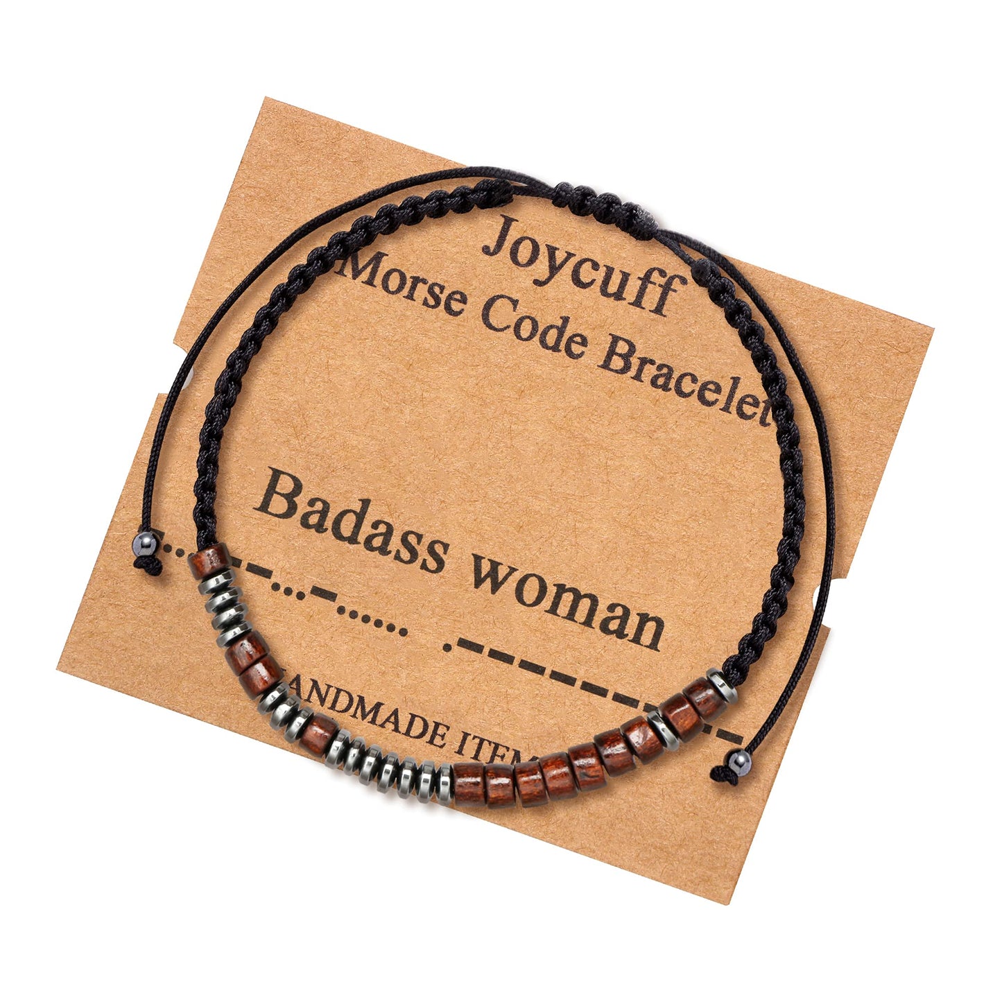 JoycuFF Birthday Gifts For Women, Womens Gifts For Christmas, Cool Gifts For Women, Morse Code Bracelets for Women, Mothers Day