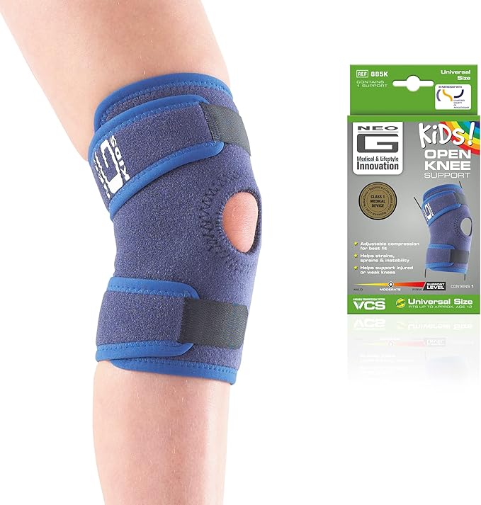 Neo G Kids Knee Support Child Open Patella – Kids Knee Brace for Joint & Meniscus Pain, Osgood Schlatter, Strains, Sprain...