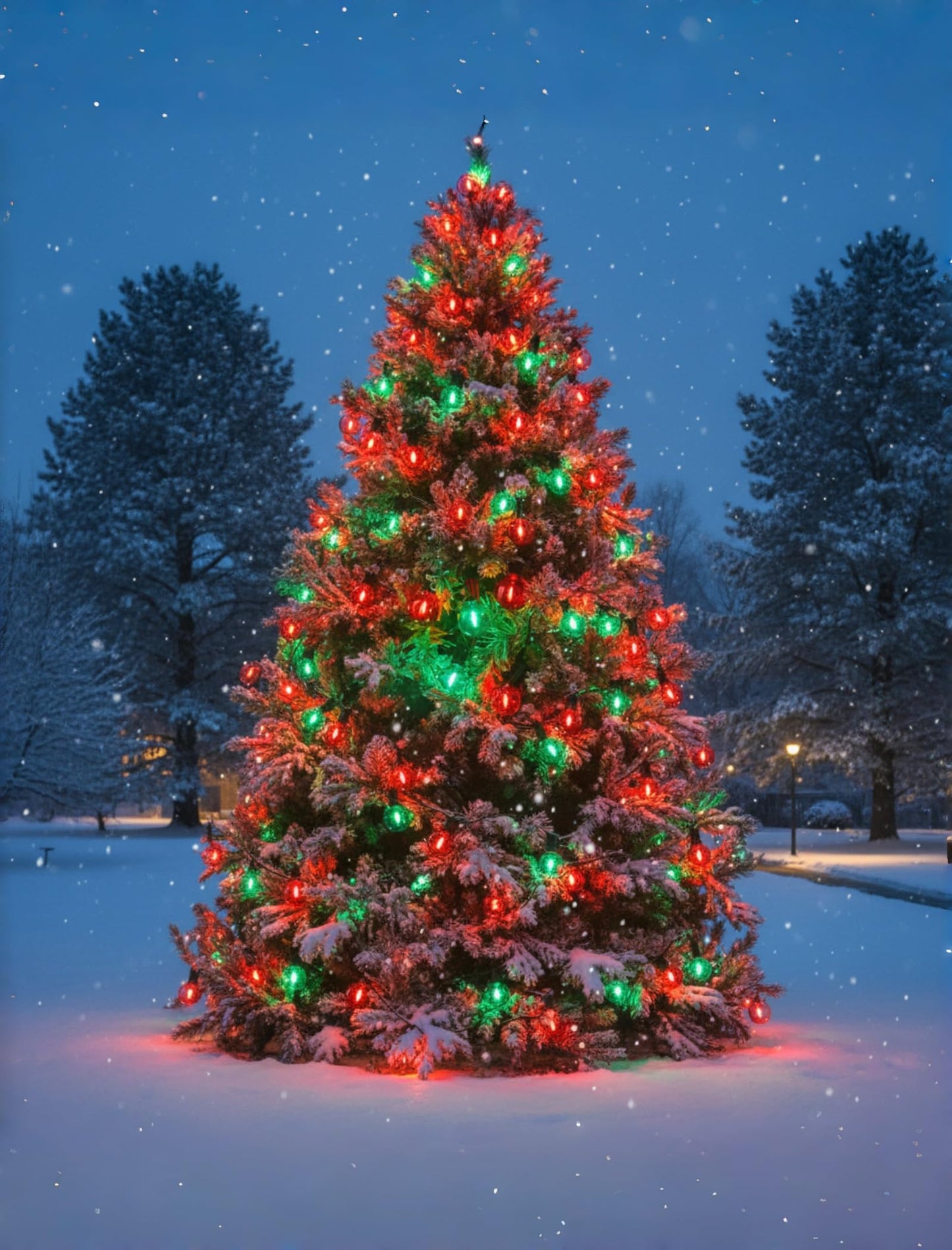 50Ft Clear Red And Green Outdoor Led Lights G40 Globe Patio Christmas String Lights With 25 Ceramic Colorful Bulbs(2 Spare) Outside Christmas Hanging Lights For Christmas Tree Roofline Holiday Party