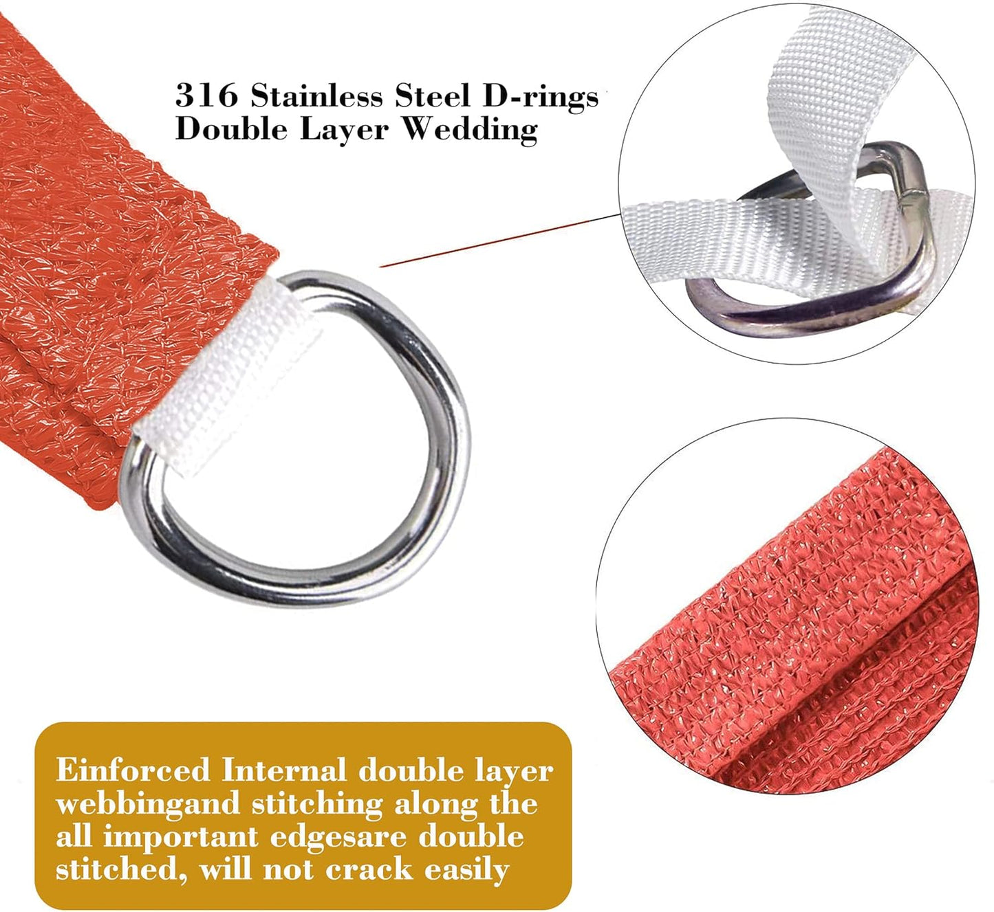 11' x 23' Red Rectangle Sun Shade Sail SSP1212 Canopy Durable Fabric UV Block Awning,We Make Custom Orders