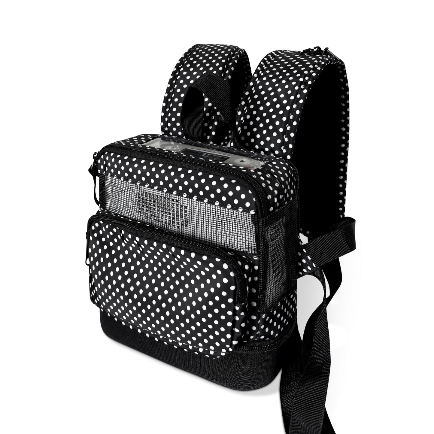 Backpack Compatible with Rhythm P2 & React Health 2000 – Fits Only P2/POC2000 Units, Padded Straps, Chest & Waist Strap, Accessory Storage