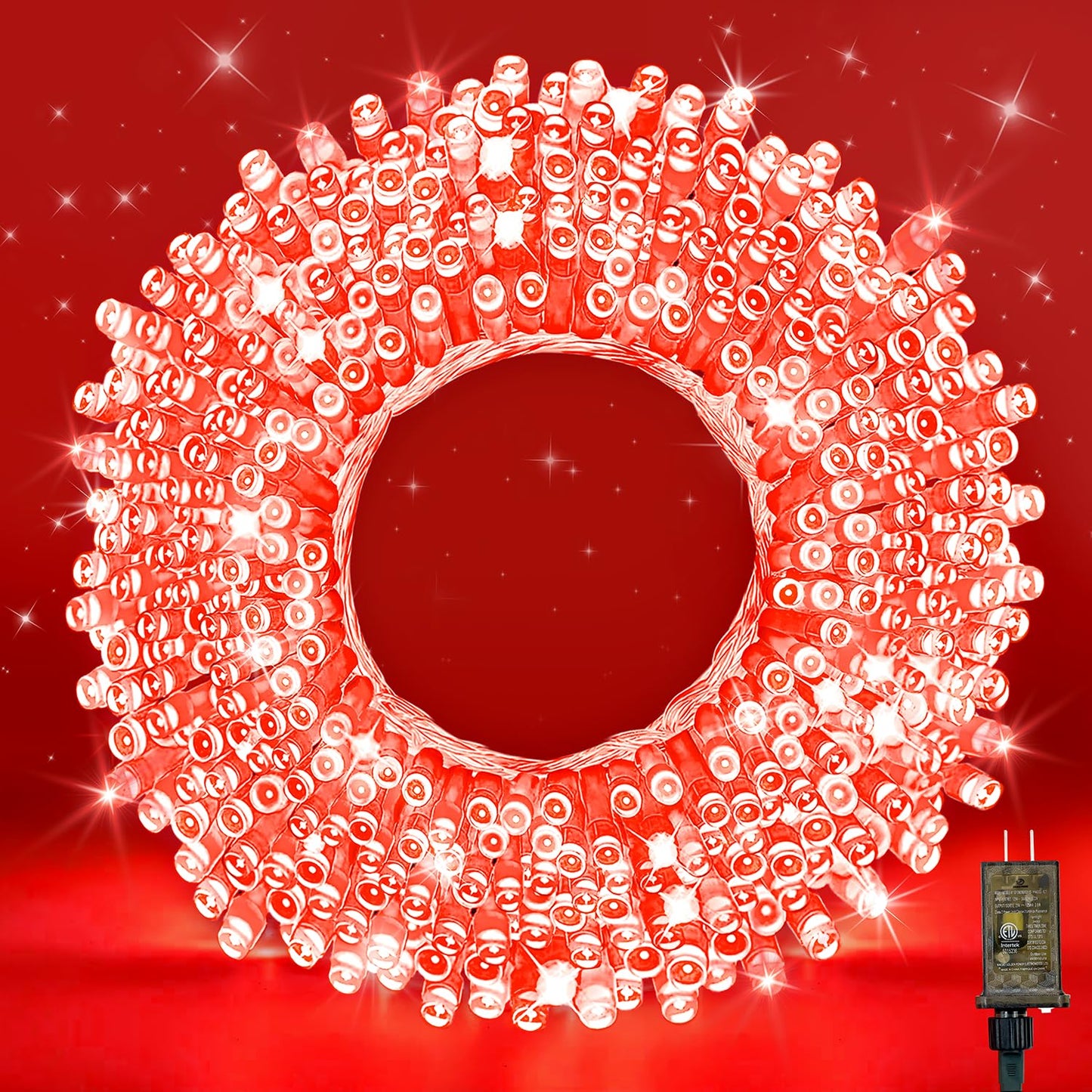 Wastroyal 70Ft Red String Lights  210 Led Waterproof Seasonal Fairy Lights With 8 Modes  Indoor Outdoor Decorative Lighting For Christmas  Valentine? Day  Wedding  Party  Garden