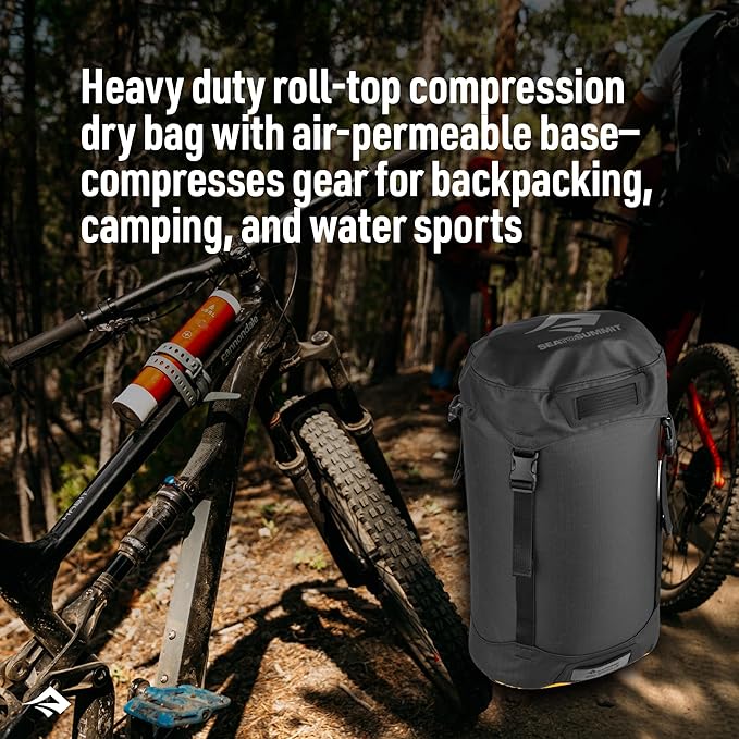 Sea to Summit eVac Heavy Duty Compression Dry Bag, Waterproof Dry Storage, 20 Liter