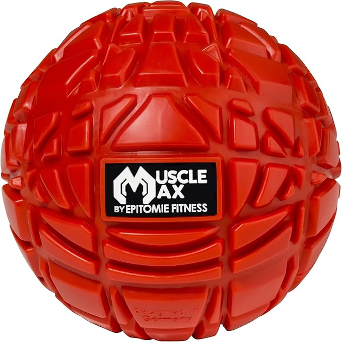 Muscle Max Massage Ball - Therapy Ball for Trigger Point Massage - Deep Tissue Massager for Myofascial Release - Mobility ...
