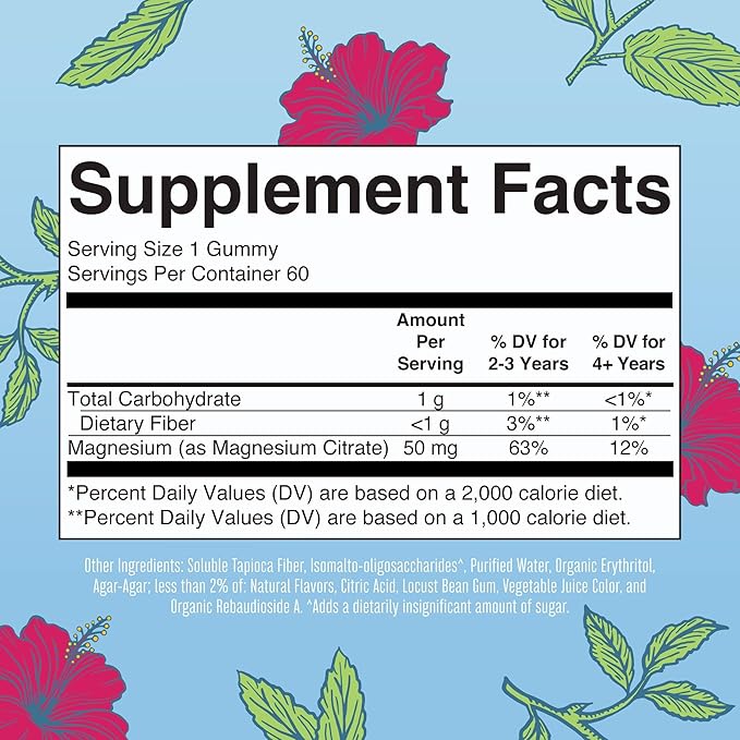 MaryRuth Organics Multivitamin, Probiotic, Magnesium Calm, and Vitamin C Gummies for Kids | Clean Label Project Verified® | Vitamins for Immune Support & Overall Health | Vegan, Non-GMO, Gluten Free