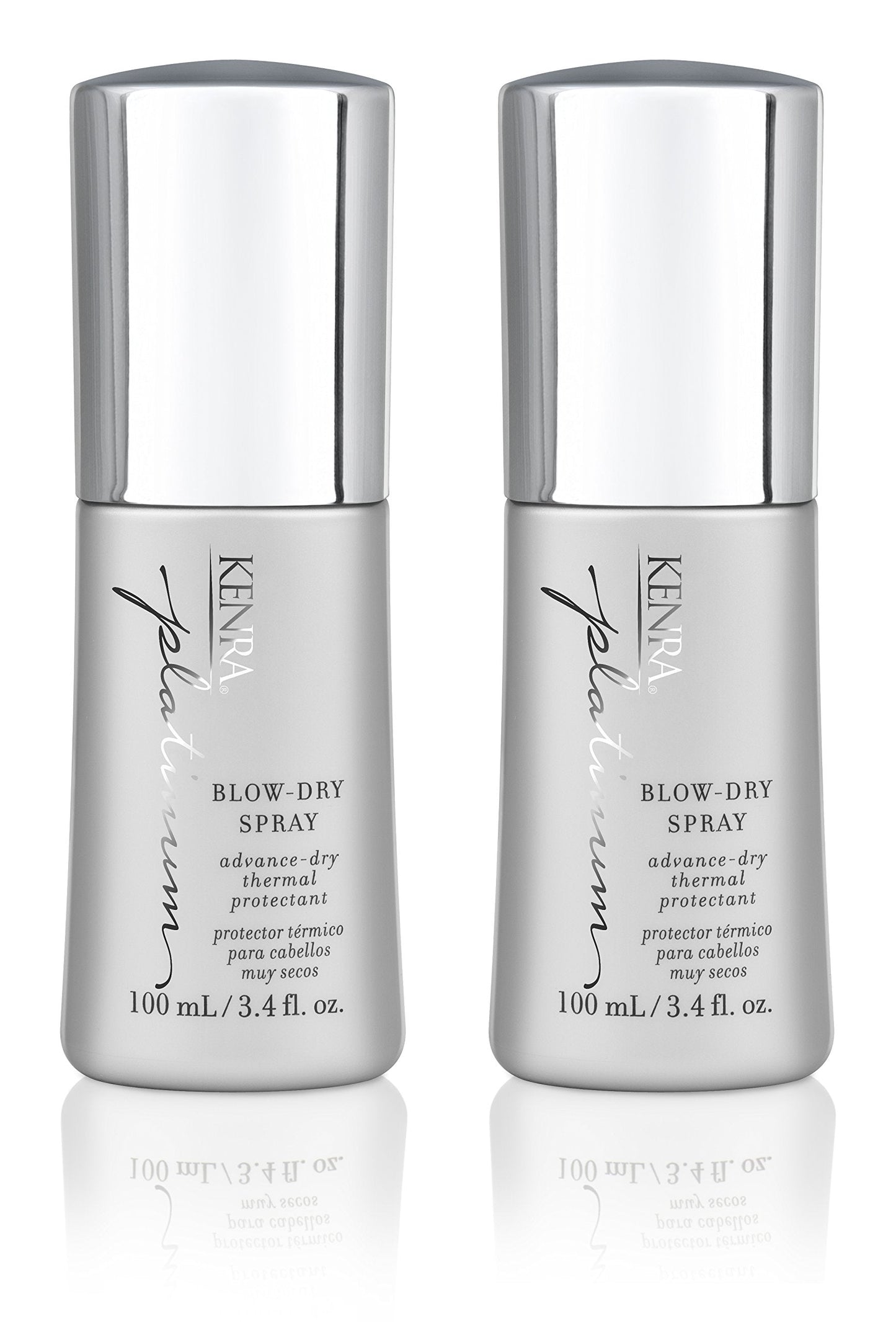 Kenra Professional Platinum Blow-Dry Spray | Time-Saving Heat Protectant | Detangles, Smooths, and Softens | Eliminates Frizz &