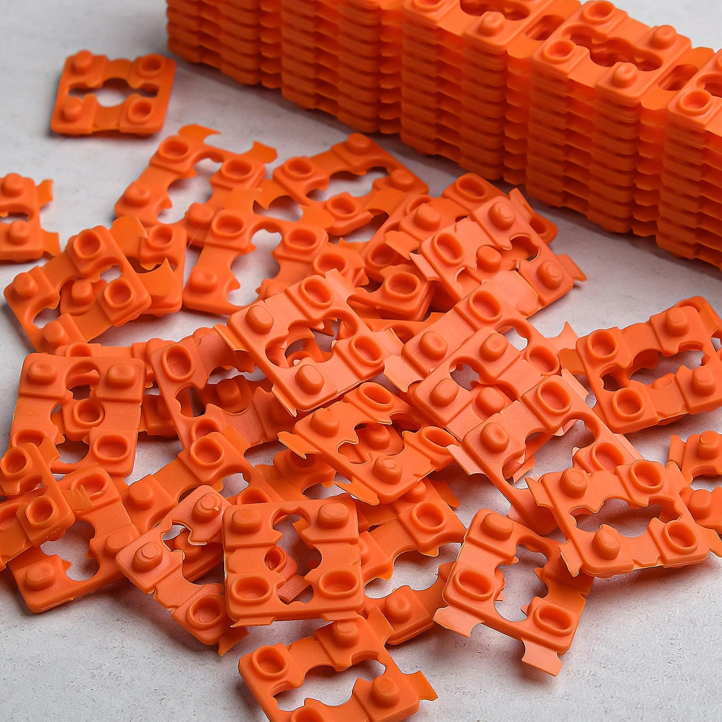 Outlet Spacers for Electrical Box Extender - 60 PCS Outlet Spacer Switch Light Receptacle for Loose Plug Fix - Plastic Shims Plate for Tile Backsplash Wall Electric Socket