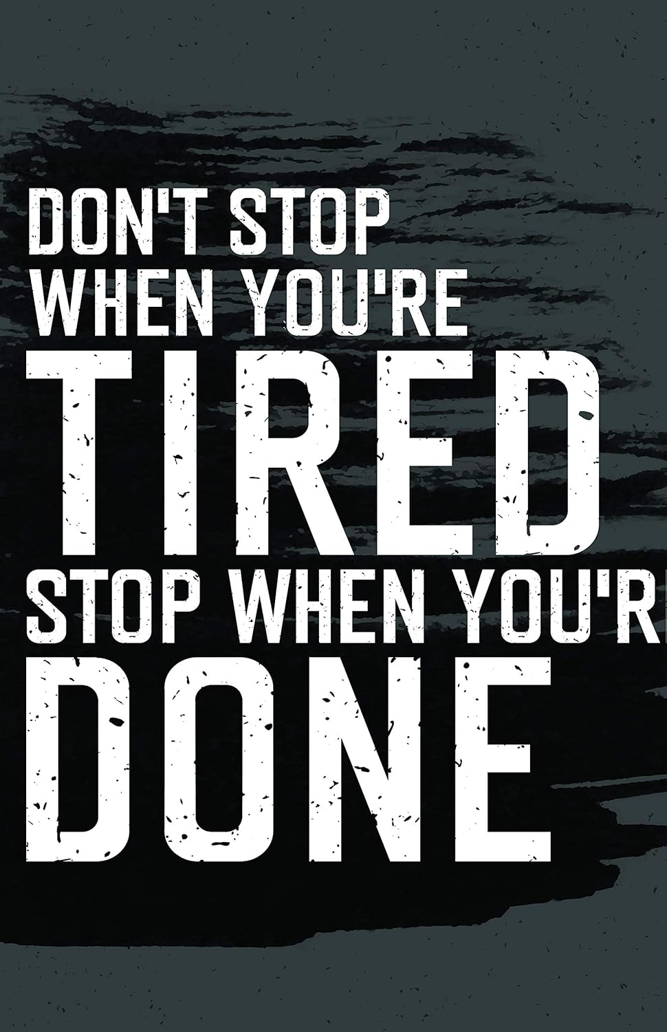 Motivational Wall Posters Set of 4 11 x 17 by Oospecka for Home, Office, Gym or Anywhere!