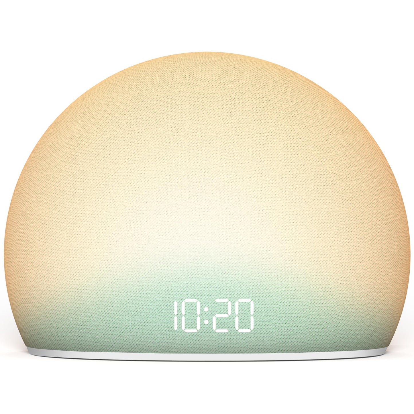 HOUSBAY Sunrise Alarm Clock, White Noise Sound Machine for Bedroom | Natural Wake-Up Light with Gentle Alarm Sounds, 20 Soothing Sleep Aids, Dimmable Display, Screen-Free Design - Teal