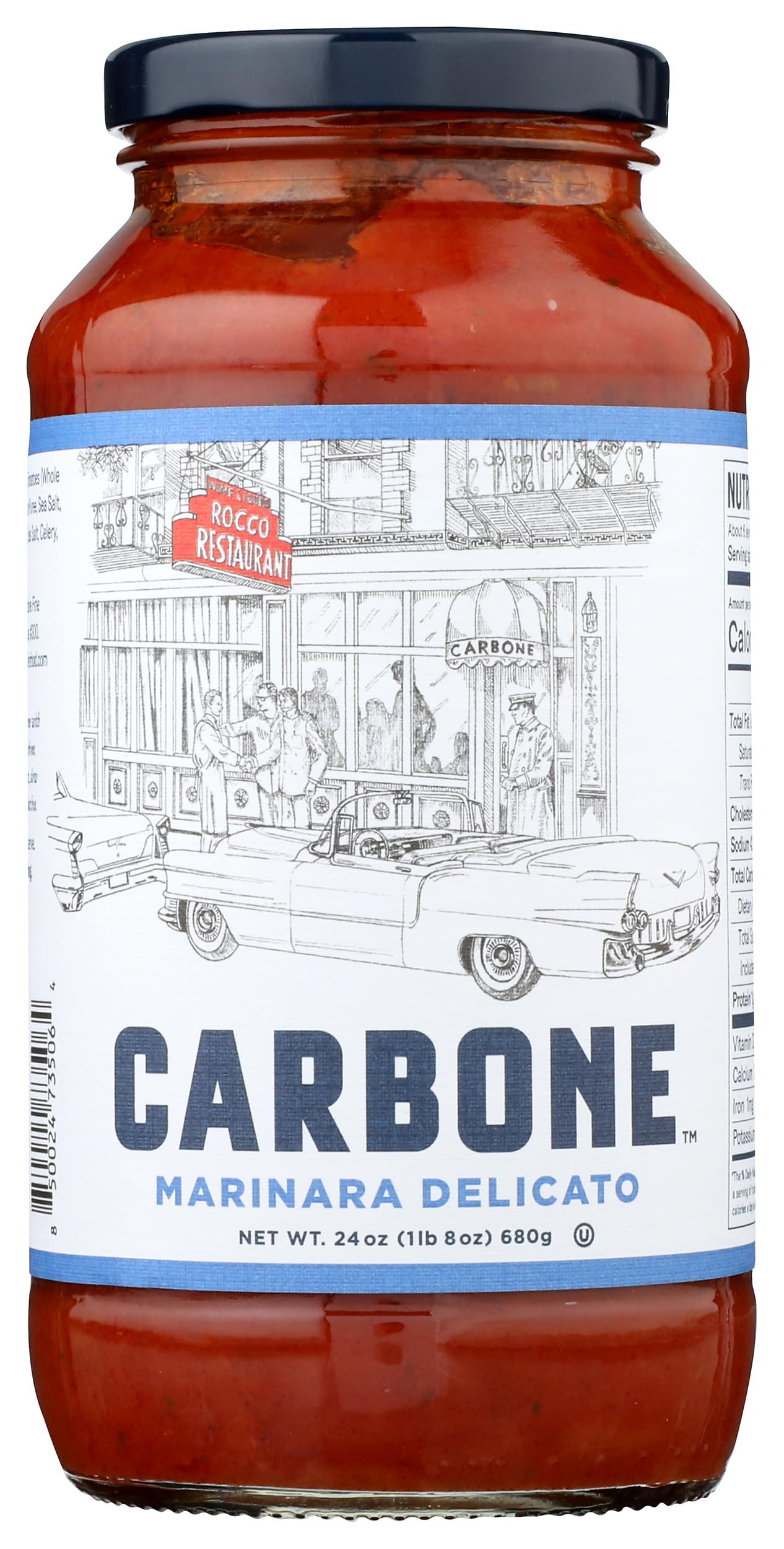 Carbone Delicato Marinara Pasta Sauce, 24 Oz