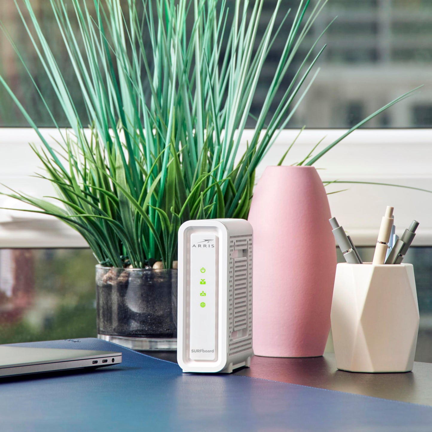 ARRIS SURFboard SB8200 DOCSIS 3.1 Multi‑Gig Cable Modem | 2 -1Gbps Ethernet Ports | Works with Xfinity, Cox, Spectrum | For Cable Internet Plans up to 2Gbps | Modem Only, Router Required