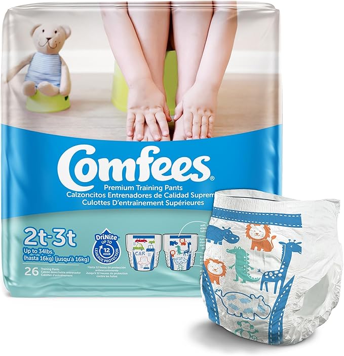 Comfees Boy Training Pants - Size 2T-3T