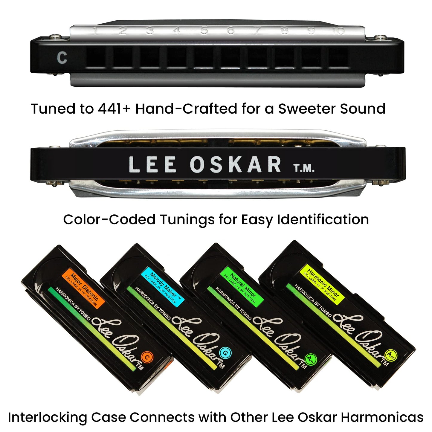 Lee Oskar Harmonica, Key Of G, Major Diatonic