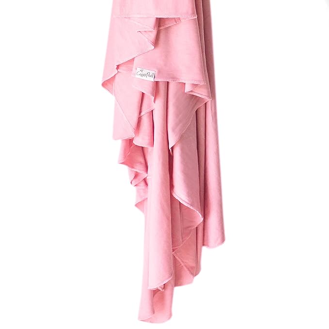 Copper Pearl Baby Swaddle Blanket - Premium Knit Baby Blanket, Large Soft Stretchy Receiving Blankets for Baby Girl, Swaddles for Newborn, Infant, and Toddler (Darling)