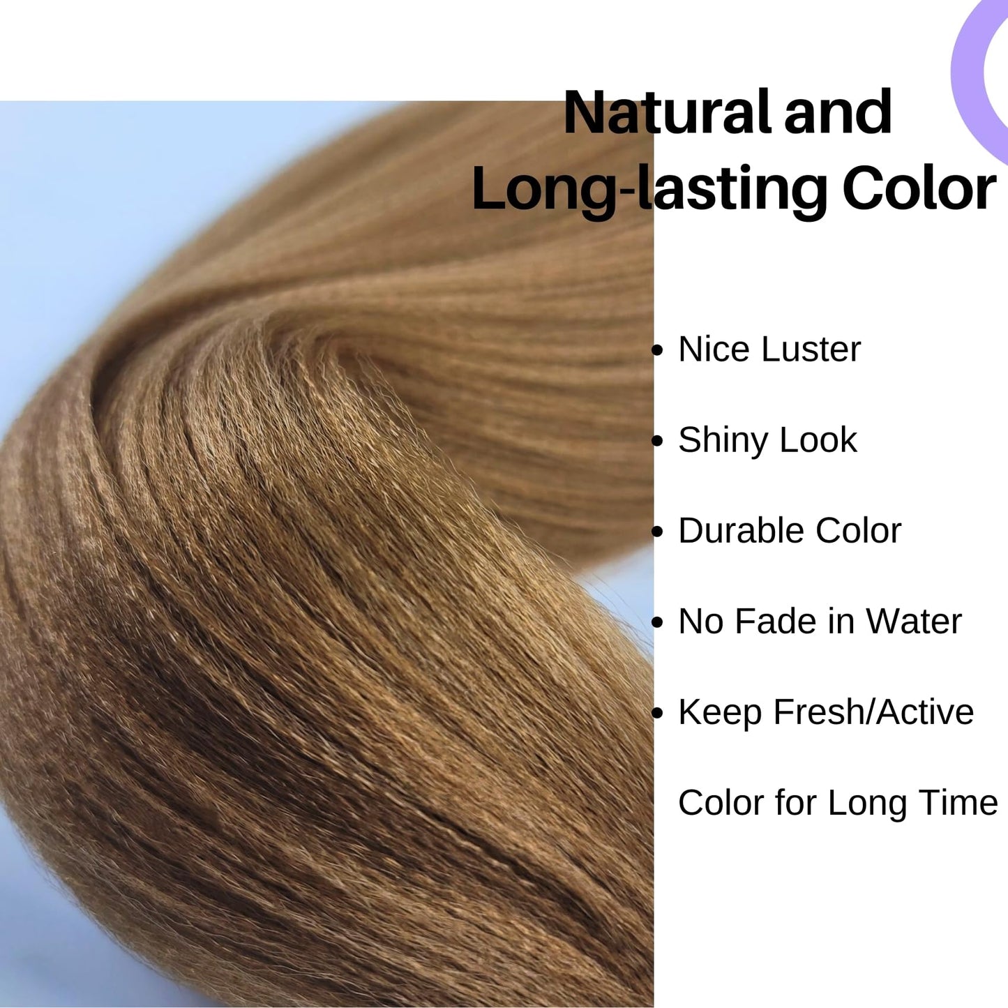 Honey Blonde Braiding Hair Pre Stretched 16 Inch for Knotless Braids 27# Synthetic Box Braiding Hair for Women