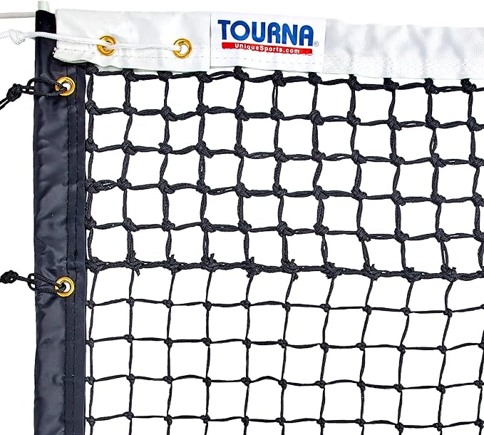 Tourna Tennis Net 3.5mm Double with Polyester Headband