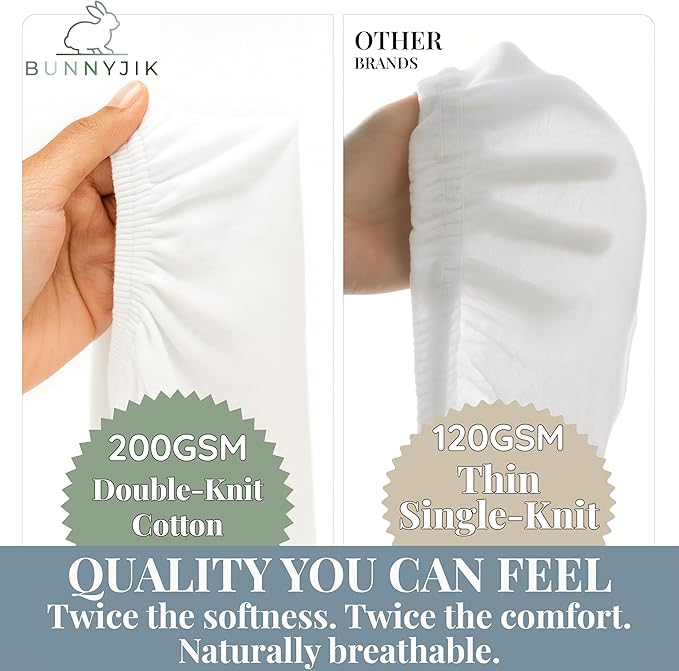 Organic Bedside Sleeper Sheets 33x20 for Maxi COSI Iora, Koola Baby Delight Joy, Angelbliss, Kidsclub, Newton - Aegean Heritage Turkish Cotton 200GSM, Feel The Quality at First Touch Bassinet Sheets