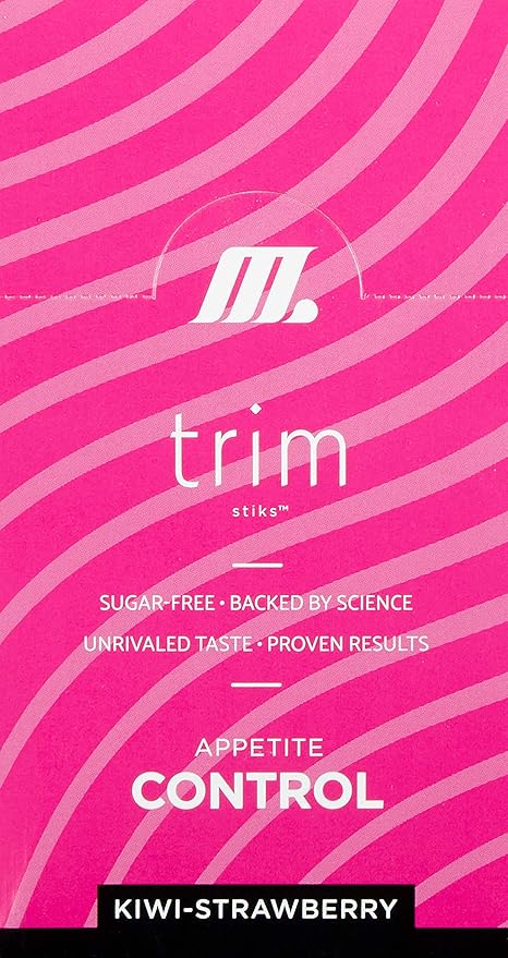 Nu Kai Wellness Trim Stick with Gift, 30 ct.- up to 60 Servings - Delicious Kiwi Strawberry Beverage - Low-Calorie - Formerly Slim Stix