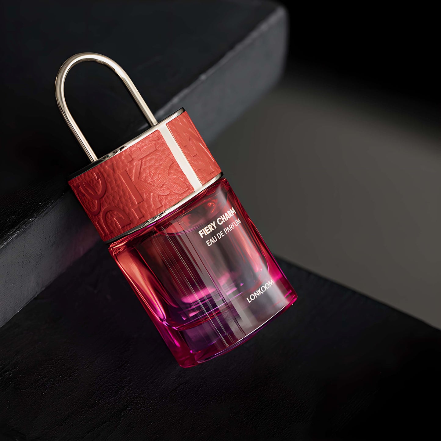 Lonkoom LOCK Fiery Charm Perfume for Women, 1.7 Fl Oz/50ml Eau De Parfum Spray Long-Lasting Fragrance, Floral Fruity Notes of Passionfruit, Grapefruit, Pineapple, Tangerine, Strawberry, Musk