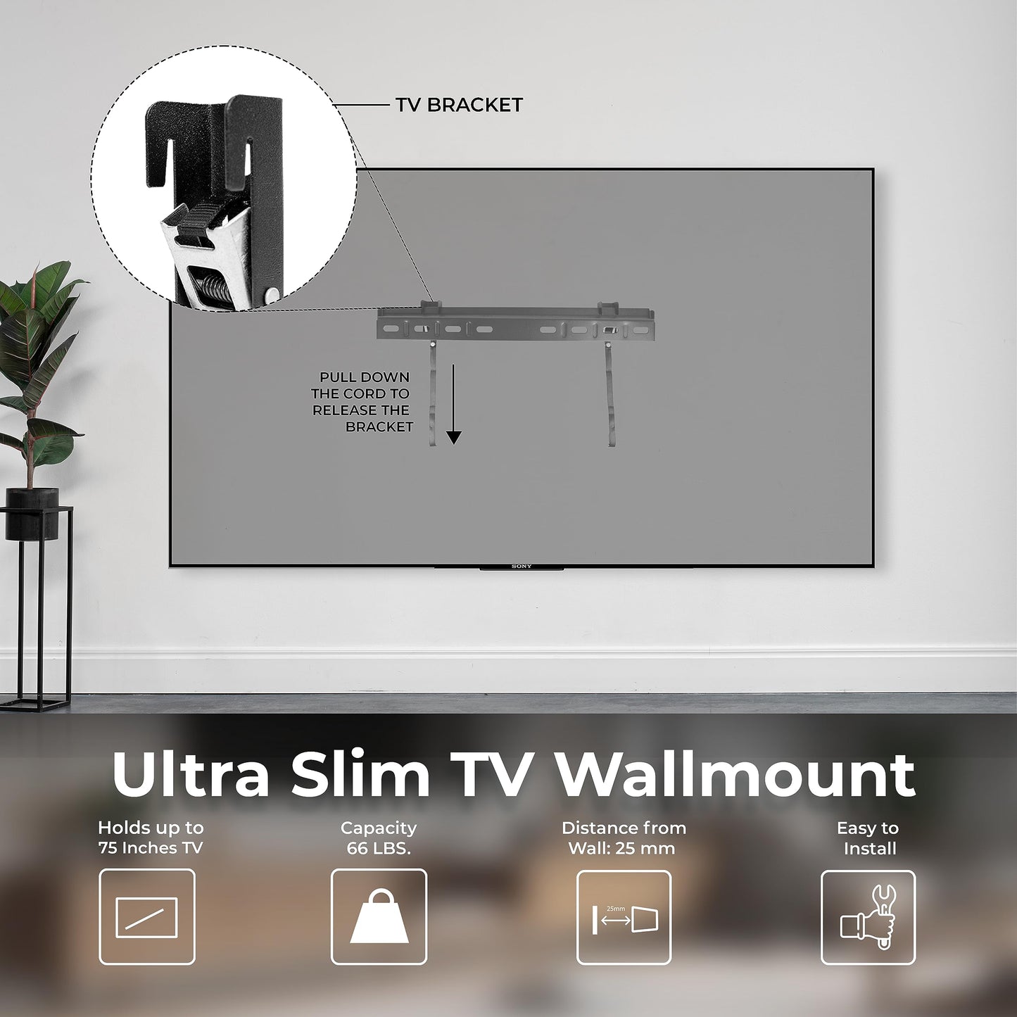 TCL 50-Inch Series 4 Class 4K 2160p Smart TV HDR 60Hz Refresh Rate Compatible with Alexa and Google Assistant + Free Wall Mount (Renewed)