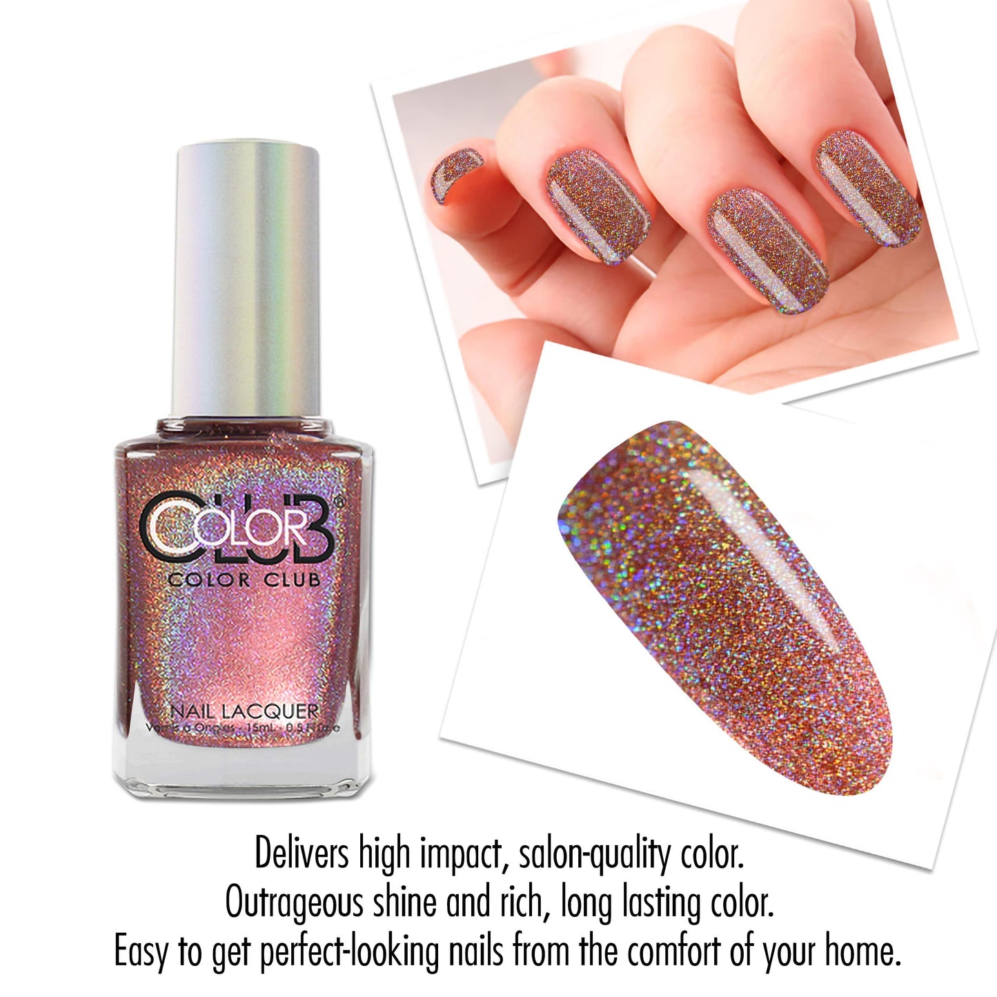 Color Club Halo Hues 2015 Collection 1092 Sidewalk Psychic Nail Polish
