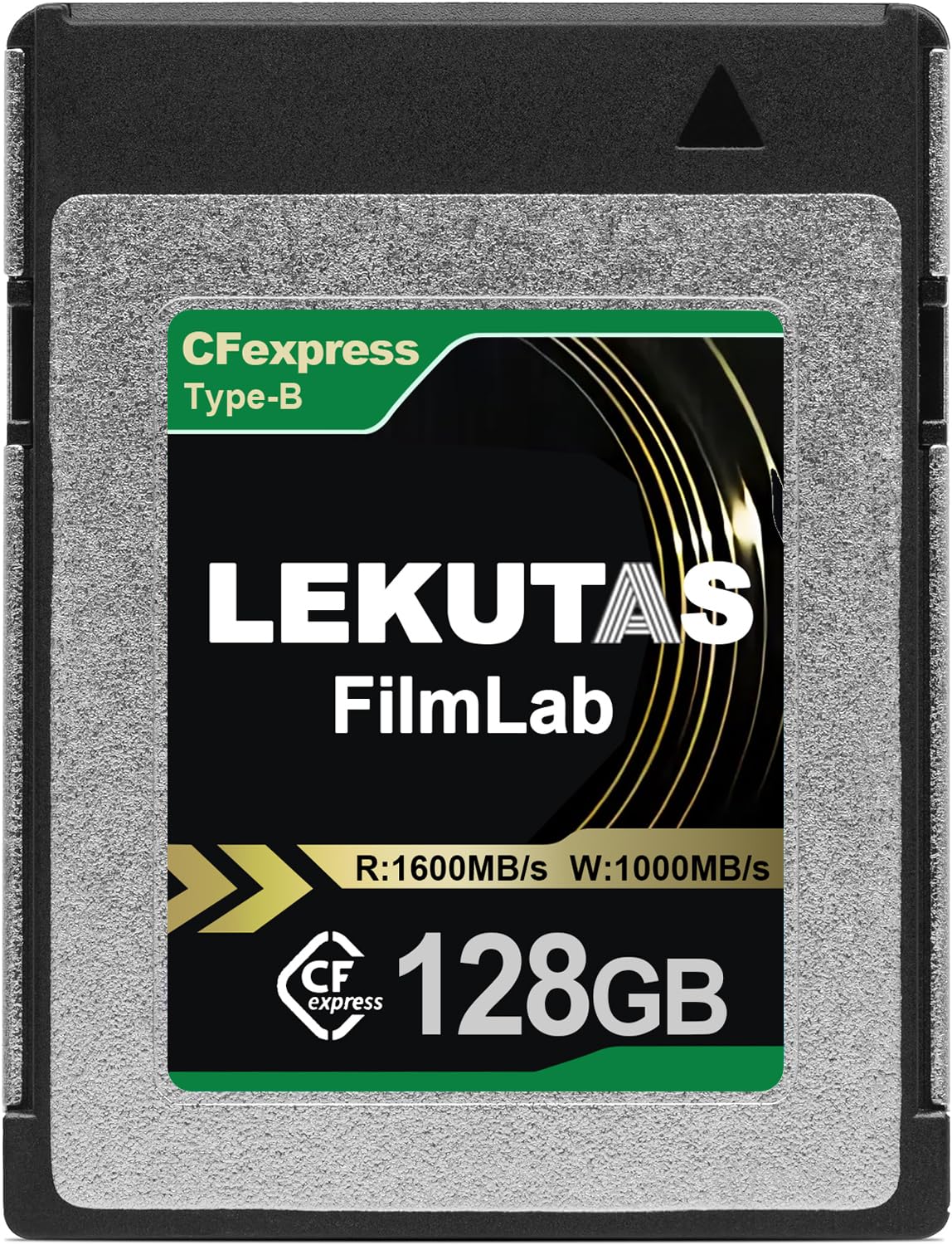 Lekutas 128Gb Cfexpress Type B Memory Card, R1600Mb/S W1000Mb/S Cfx Xqd Cards Type B For Cameras 8K Raw, Compatible With Nikon Z