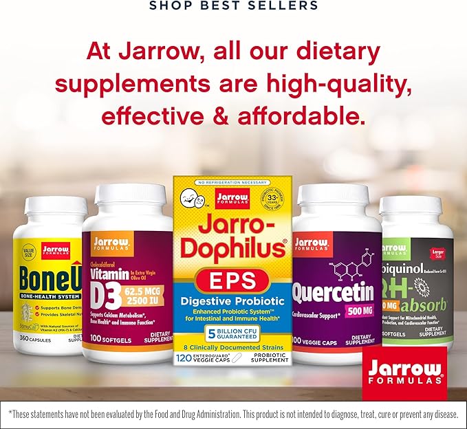 Jarrow Formulas BoneUp - 360 Capsules, Pack of 2 - Micronutrient Formula for Bone Health - Includes Natural Sources of Vitamin D3, Vitamin K2 (as MK-7) & Calcium - 360 Total Servings