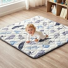 Baby Play Mat 50"x50", Non-Slip Baby Mat for Floor, Soft Thicker, Portable Playmat, Crawling Mat for Babies, Toddlers & In...