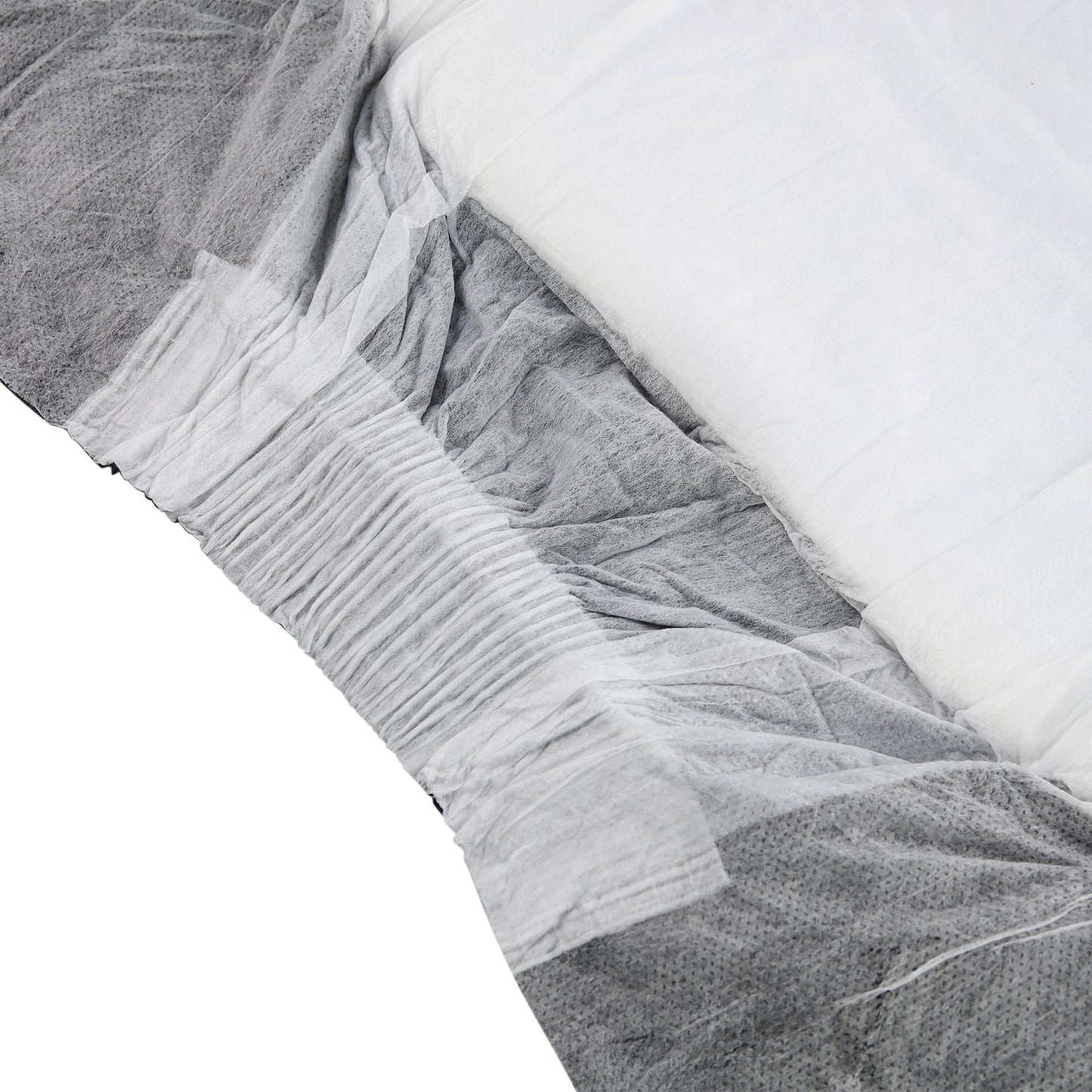 CutiePlusU Disposable Adult Diaper Heavy Absorption Dry Surface Adult Diapers All Night- Black 10 Pieces(Medium 28"-38")