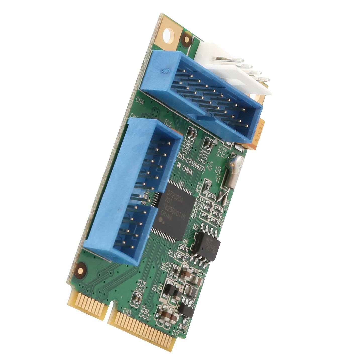 Syba Io Crest Sd-Mpe20215 Mini Pci-Express Usb 3.0 Host Controller Card With Renesas D720201 Chipset. Windows Os Xp 7 Server 200