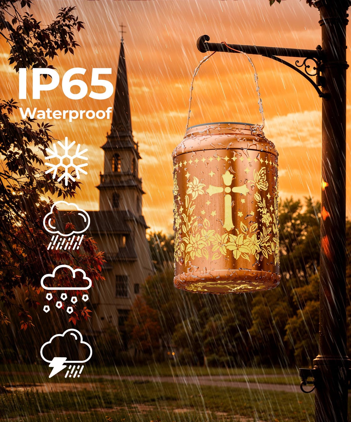 Christmas Stocking Stuffers For Women Faith Solar Lanterns Outdoor Waterproof Christians Gifts For Women Inspriation Religious Gifts For Woman Decoration Light For Garden Patio Yard