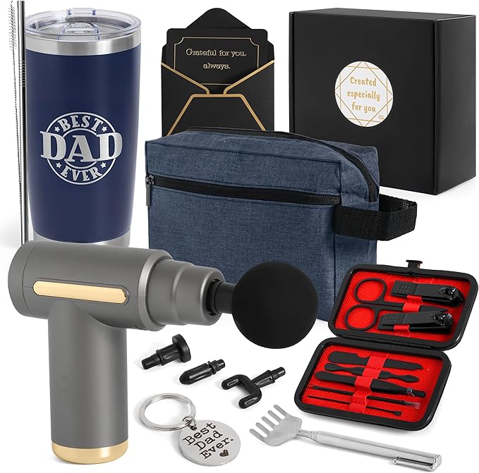 Fairly Dunn Premium Dad Gift Set – 7-Piece Gift for Dad, perfect for Father’s Day, birthdays, Valentine’s Day, or get well...