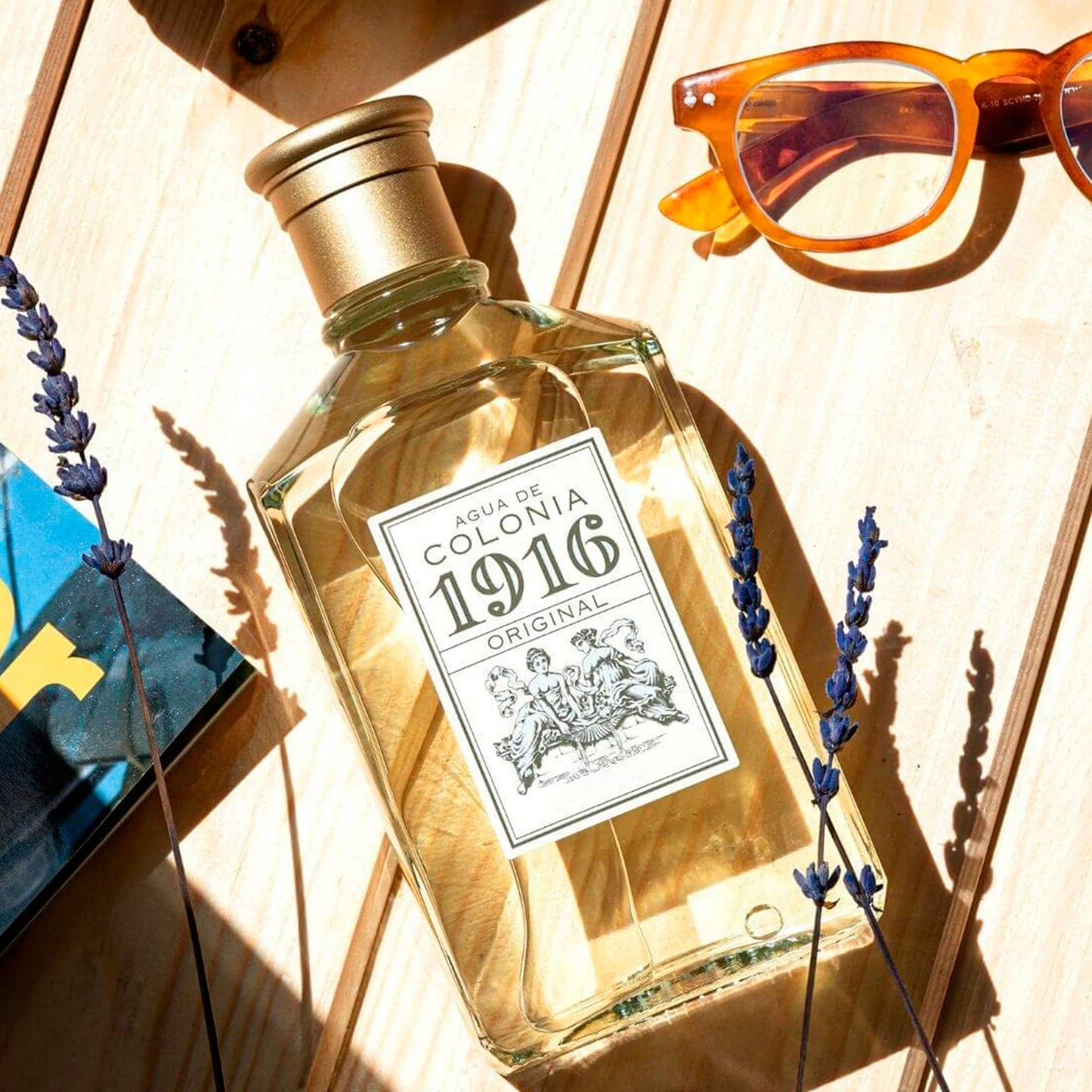 1916 - Original 400 ml, Perfume Hombre y Mujer, Colonia 1916 Original, Perfumada y sin Pulverizador, Eau de Toilette Masculina,