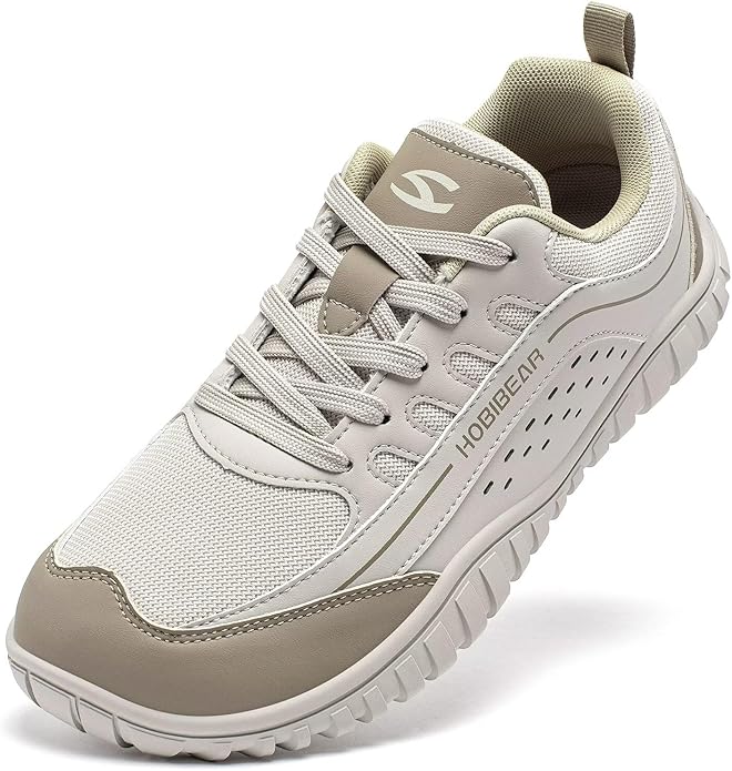 HOBIBEAR Zero Drop Barefoot Shoes|Trail Running Sneakers for Women Men|Wide Toe Box Fashion Walking Shoes