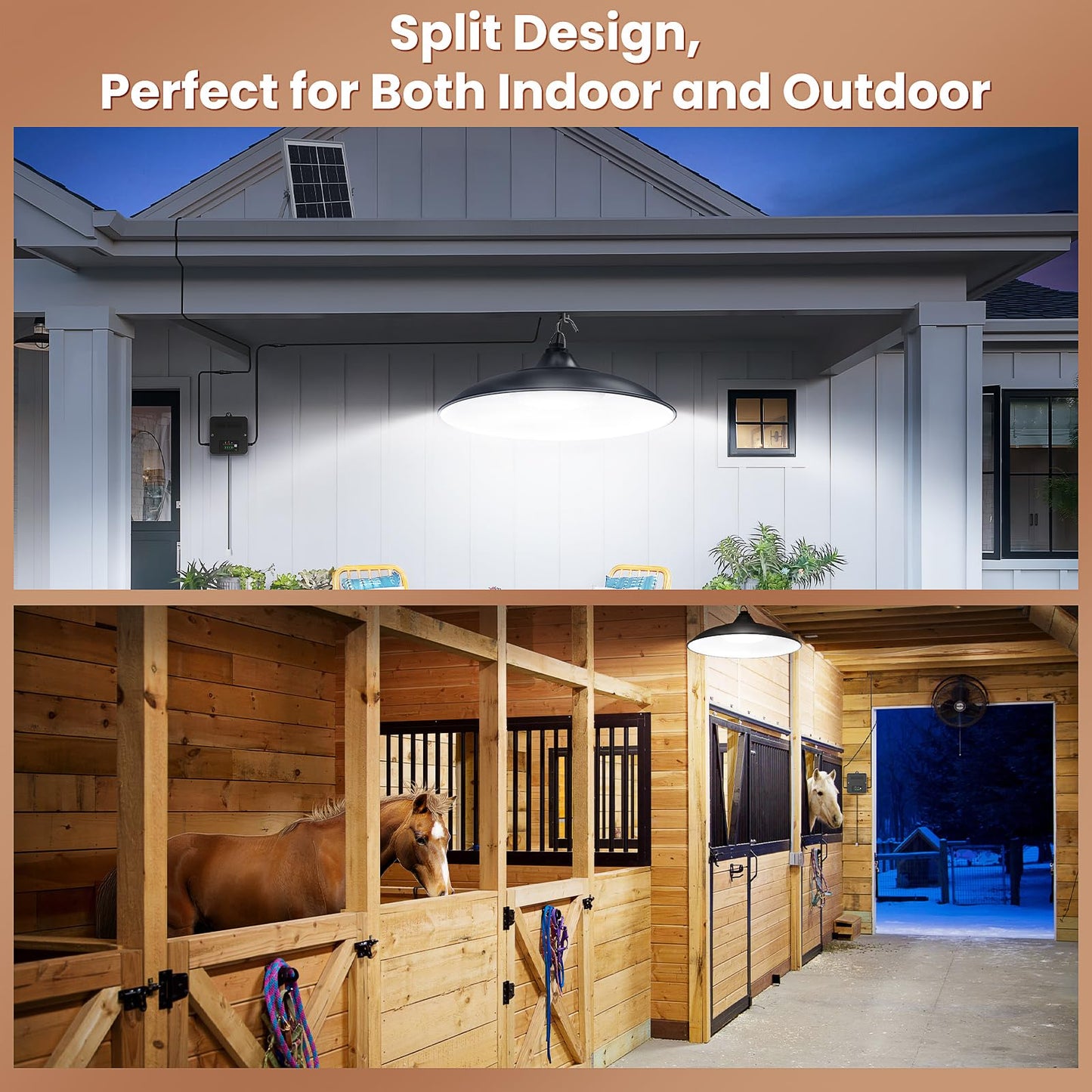 Apilab Solar Shed Light Indoor Outdoor  2000Lm Daytime Available Pendant Light With Pull String  Dusk To Dawn  3 Lighting Modes Solar Lights Indoor  Ip65 Waterproof For Barn  Gazebo  Shop  Garage