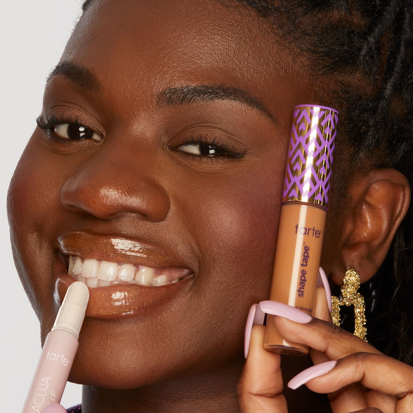 tarte icons shape tape concealer & maracuja juicy lip duo - 20B light & sunflower - full size