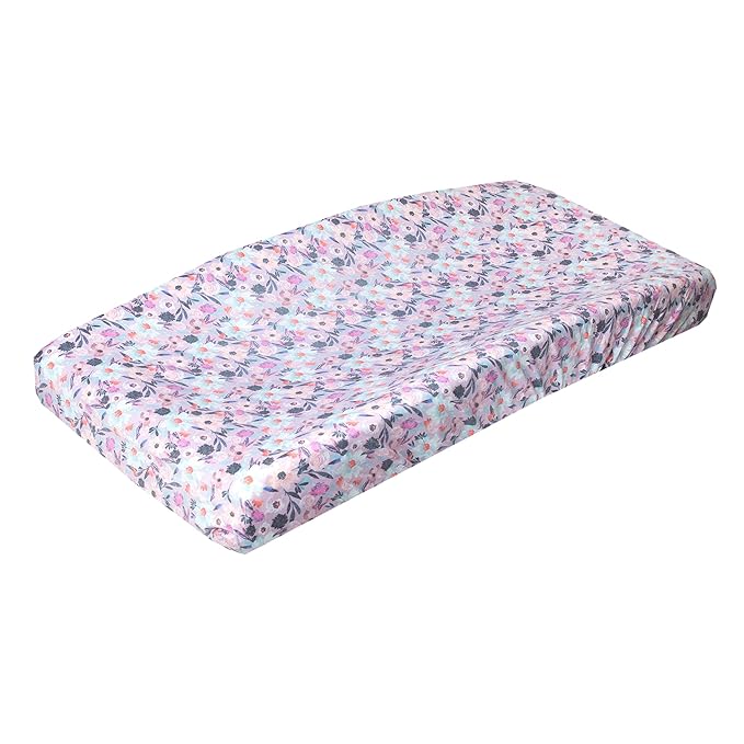 Copper Pearl Premium Knit Changing Pad Cover Soft, Stylish, and Universal Fit for All Standard Diaper Changing Pads, Trendy Design Changing Pad Covers, Morgan