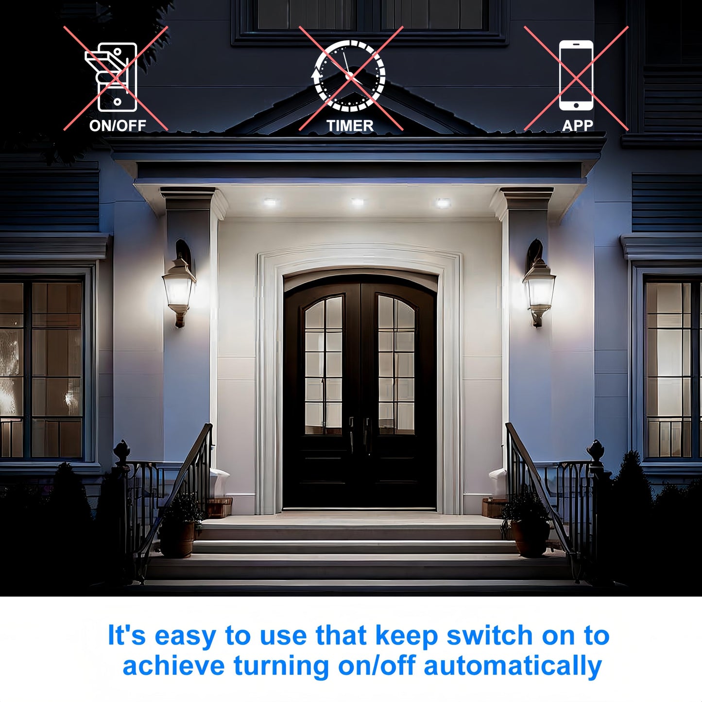 Seami Dusk To Dawn Light Bulbs Outdoor  Sensor Led Br30 Light Bulbs 12W E26 6000K Daylight Auto On/Off Light Sensor Automatic For Outdoor Lighting Pack Of 4 (Sb30Ggx4)