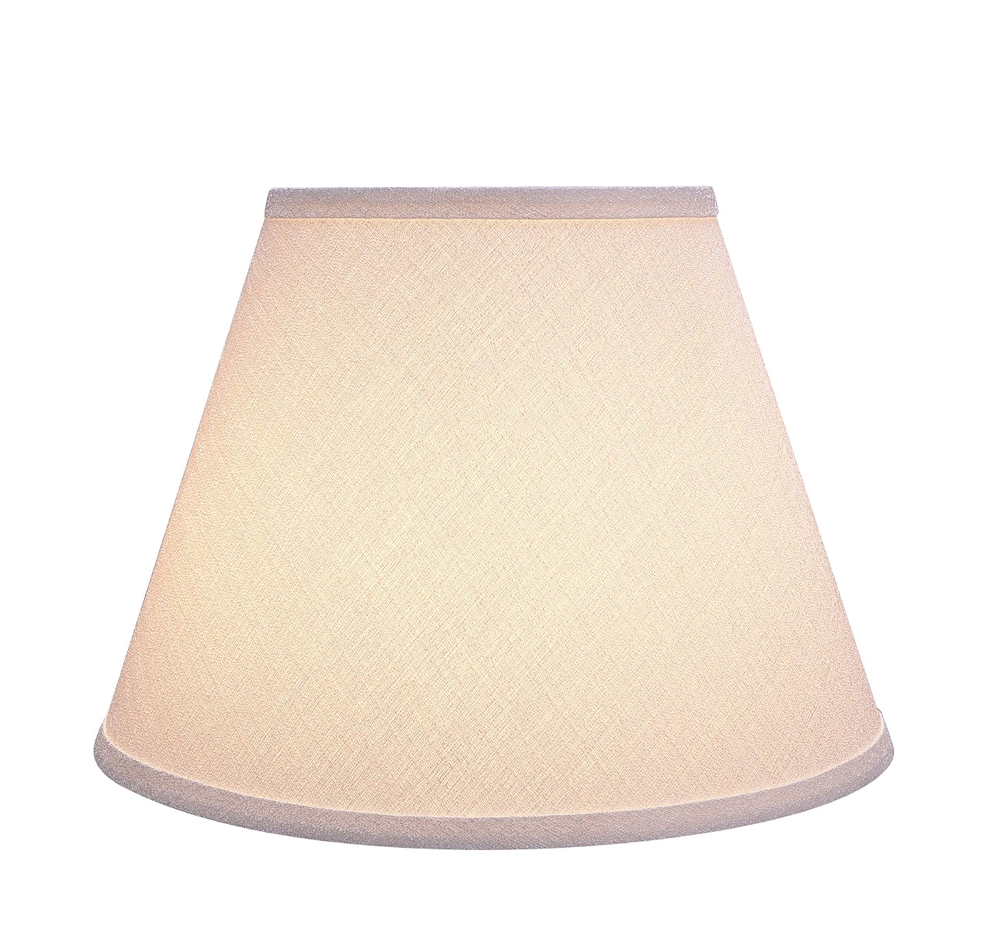 Aspen Creative 32685 Transitional Empire Shape Spider Construction Lamp Shade  White  7 Top X 13 Bottom X 9-1/2 Slant Height