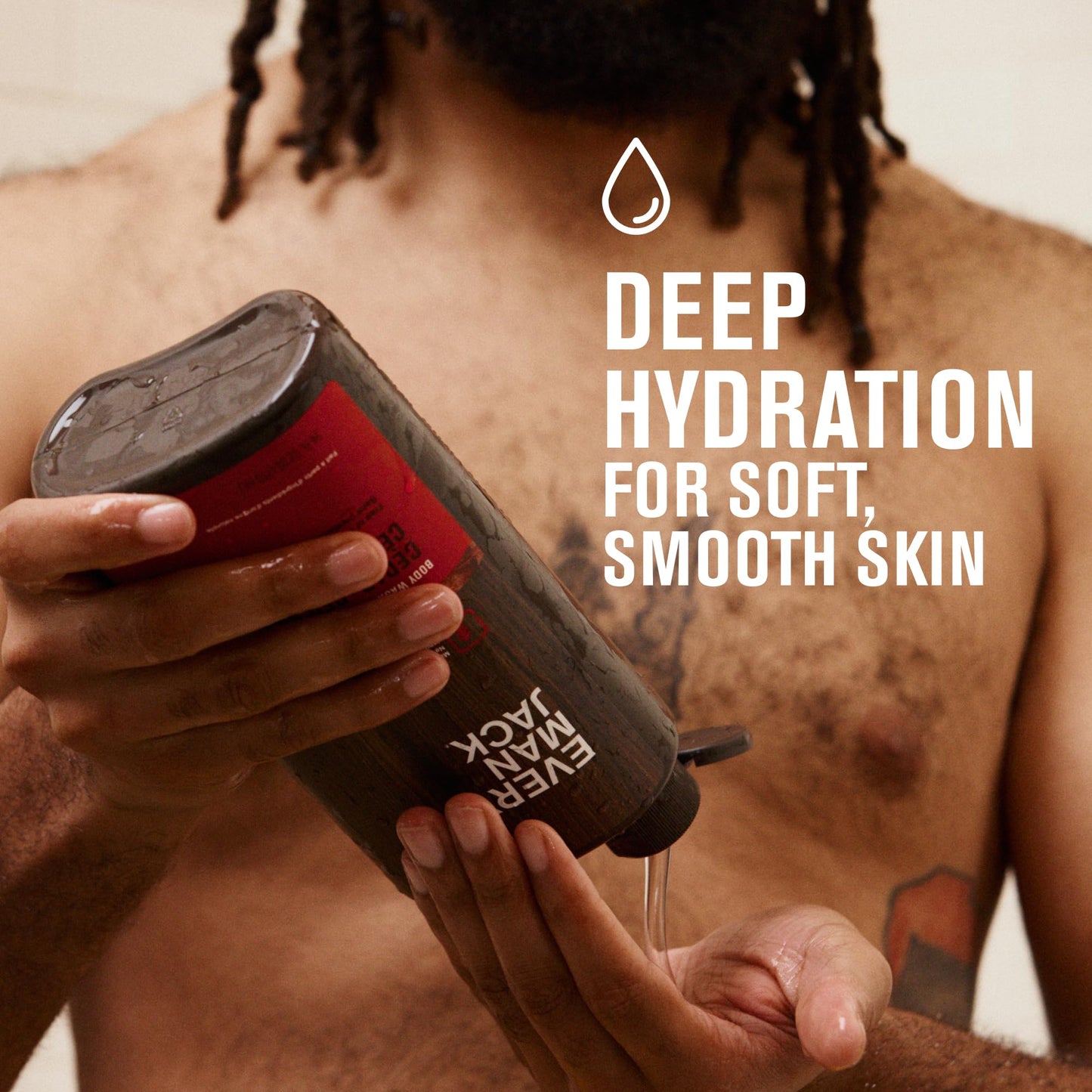 Every Man Jack Nourishing Cedar + Red Sage Mens Body Wash for All Skin Types - Naturally Derived Ingredients - Cleanse and Hydra