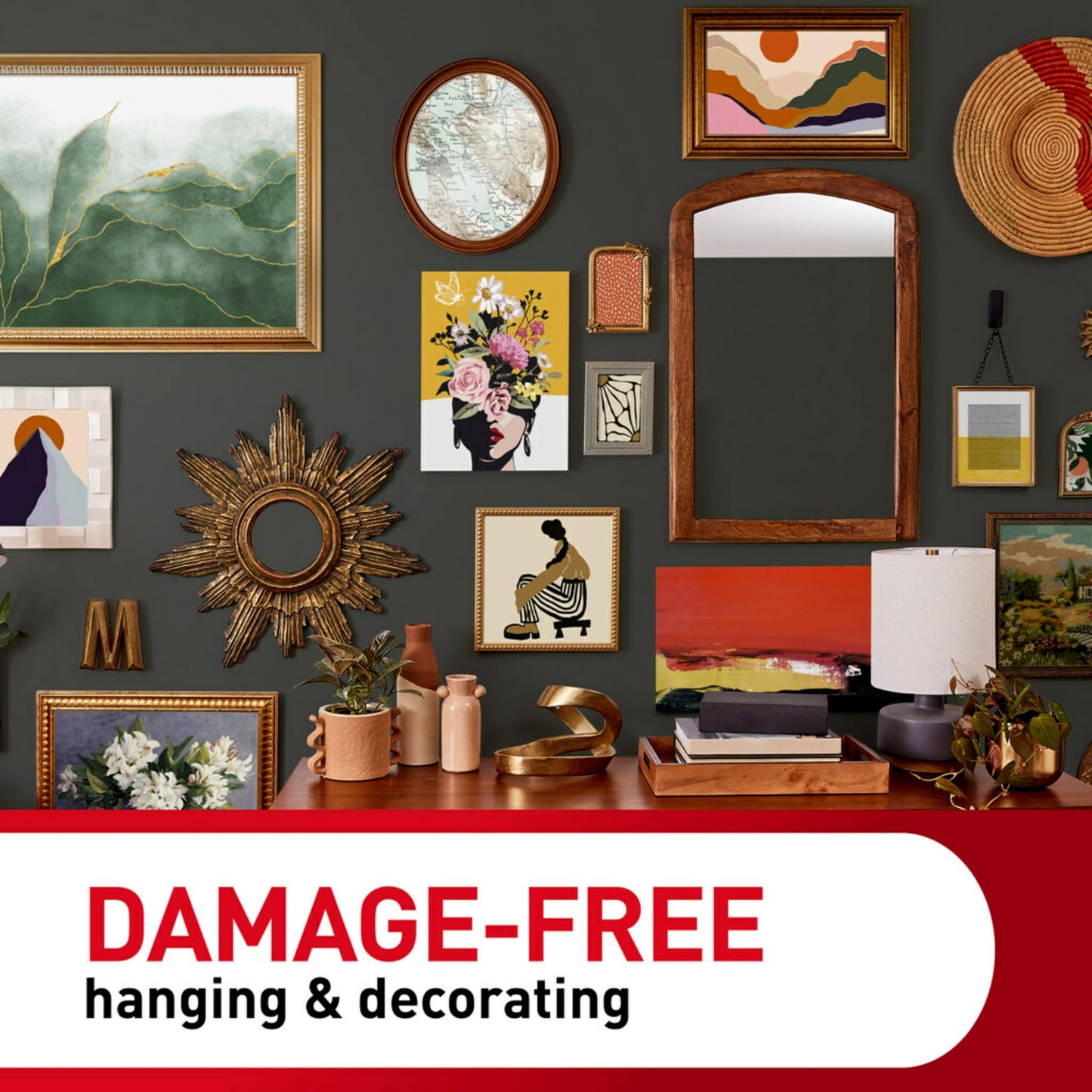 Command 20 lb XL Heavyweight Picture Hanging Strips 10 Pairs (20 Command Strips), Damage-Free Hanging Picture Hangers, Heavy Duty Wall Hanger for Home Decor, White Adhesive