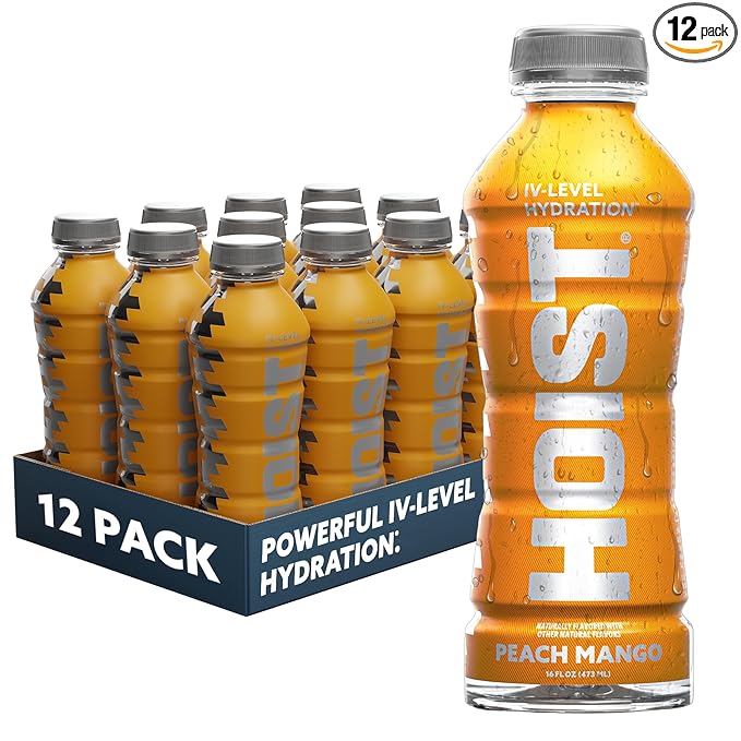 HOIST Premium Military Hydration Electrolyte Drink, Powerful IV-Level Hydration, Clinically Proven Performance Drink, Peac...