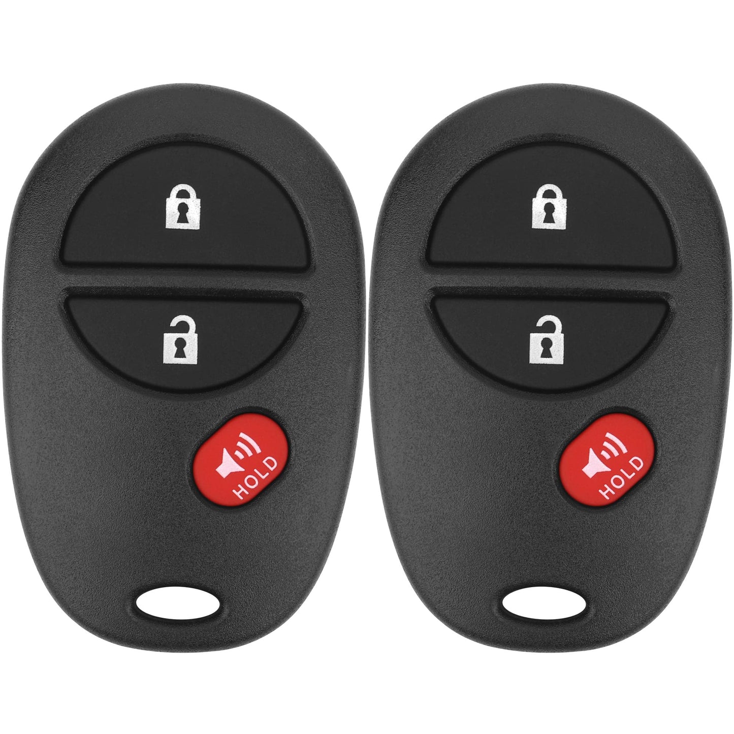 Key Fob Replacement For 2008-2013 Toyota Highlander/ 08-18 Sequoia/ 04-17 Sienna/ 05-16 Tacoma/ 07-18 Tundra Car Keyless Entry R