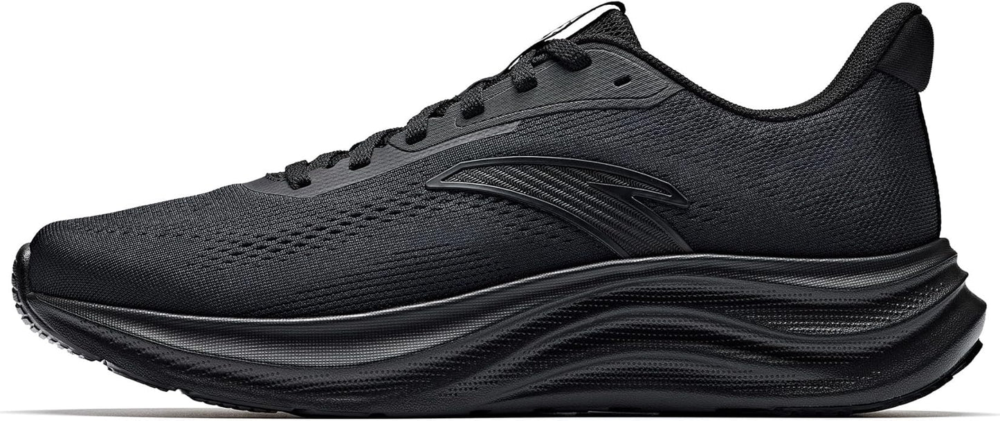ANTA Men’s Running Shoes, Lightweight Cushioned Breathable Sneakers, Comfortable Trainers with Slip Resistant Outsole for ...