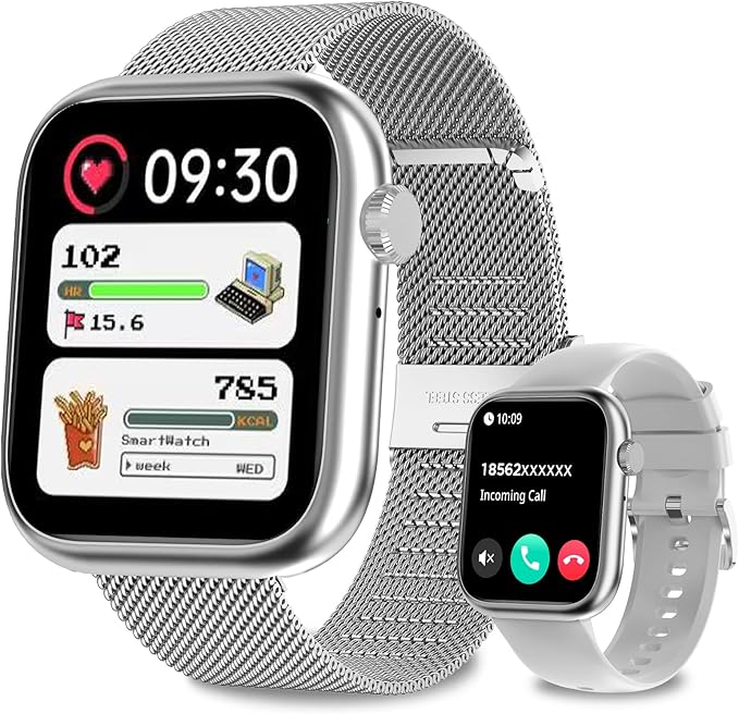 GADIXY Smart Watches for Men Women(Answer/Make Calls),7 Day Battery Fitness Tracker Watch SpO2/HR/Sleep/BP,120+ Sports Act...