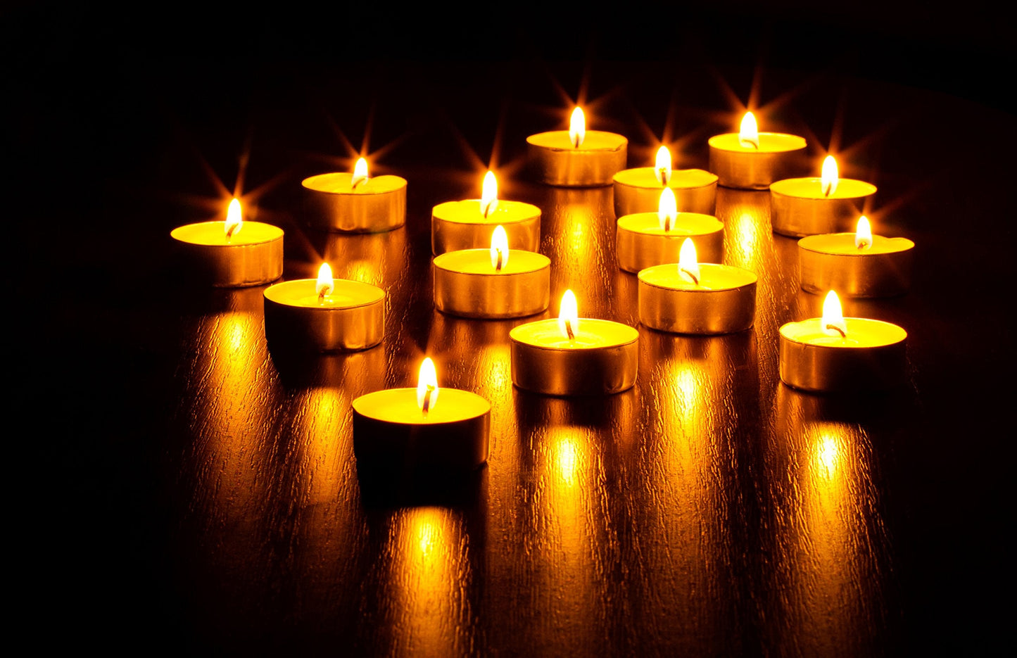 OHR CANDLES Tealight Candles - 50 Pack Bulk, Unscented White Wax, 4 Hour Burn Time, Model 28080