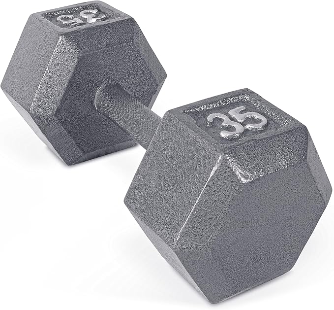CAP Barbell Cast Iron Hex Dumbbell | Multiple Options