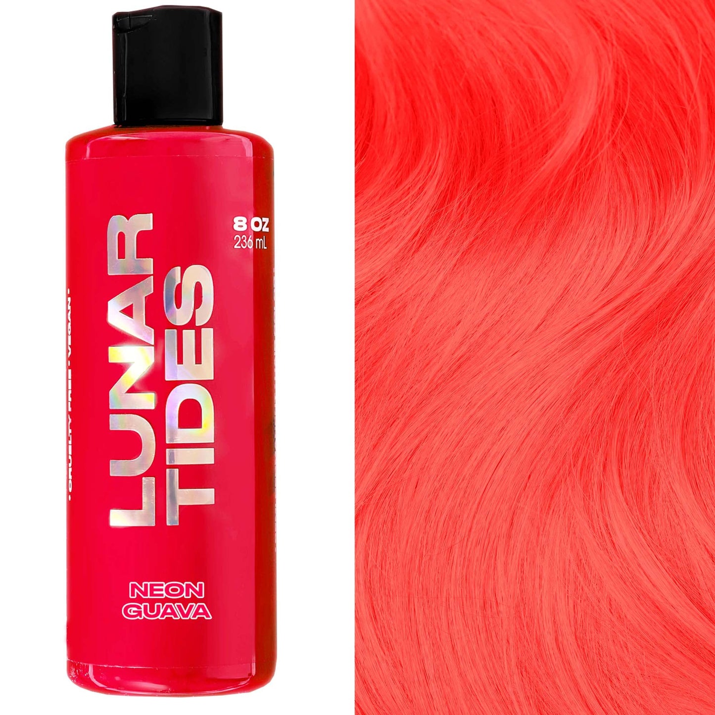 Lunar Tides Semi-Permanent Hair Color (43 colors) (Neon Guava, 8 fl. oz.)